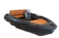 SEASTORM 13s HDPE Extra tartós műanyag csónak fehér – 400 cm